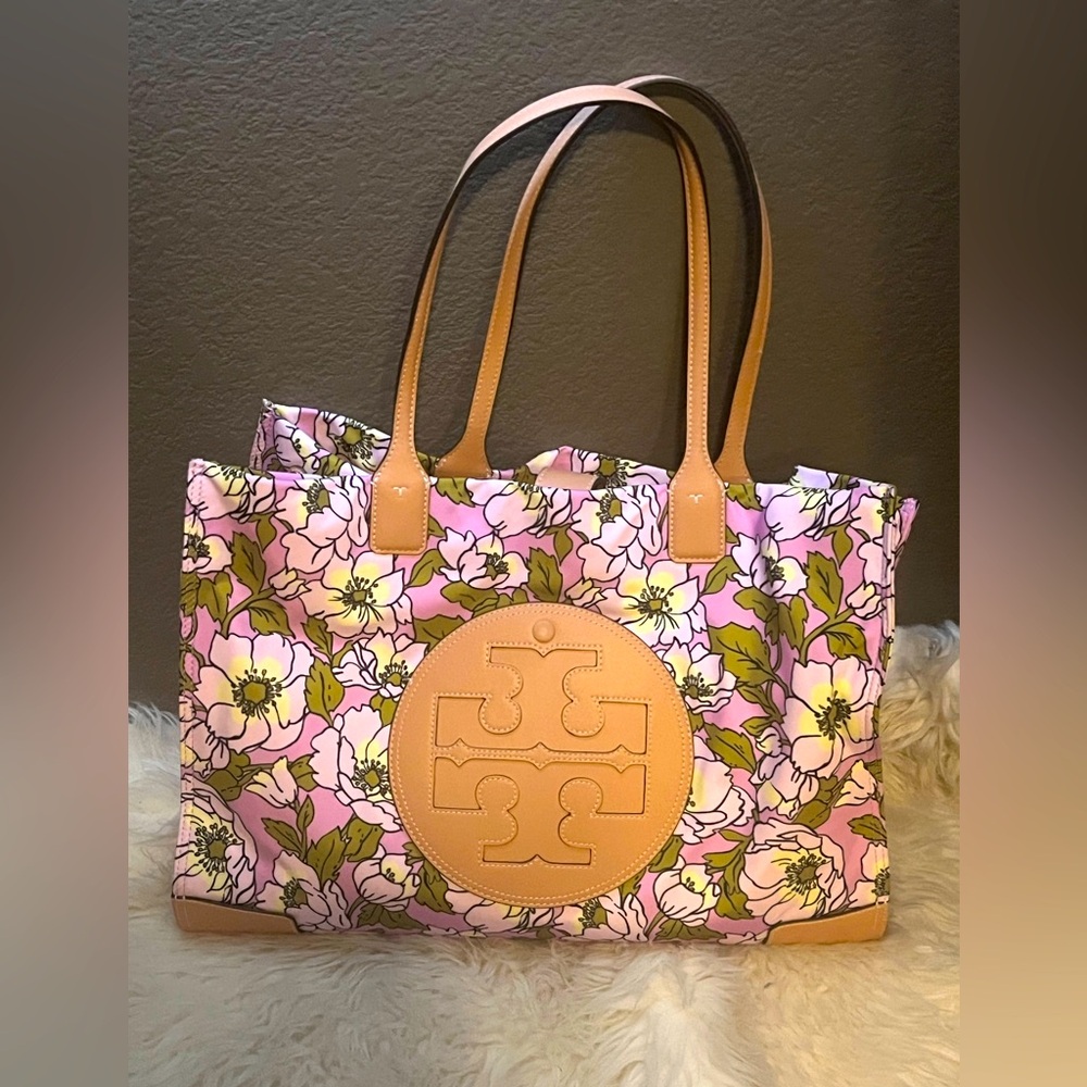 Ella Floral Recycled Polyester Tote